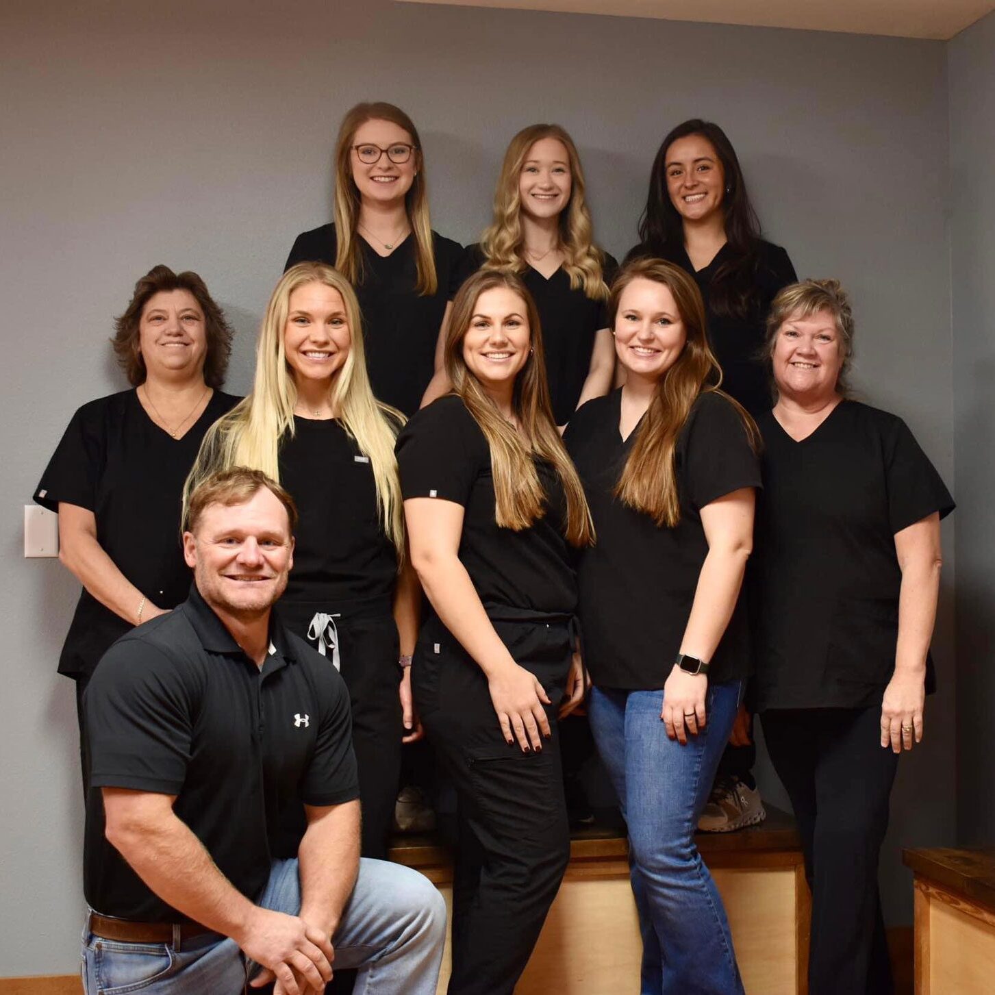 Entire Team At Jackson Veterinary Clinic